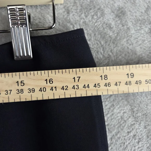 Louben Blue Maxi A-Line Skirt for Work - Picture 3 of 8